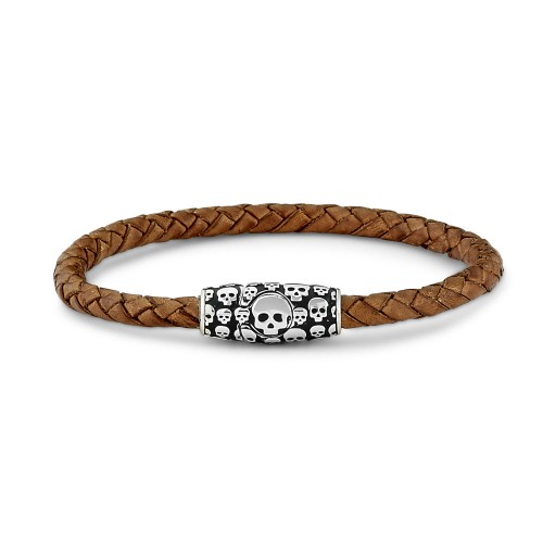 Tobaru Bracelet- Brown Leather